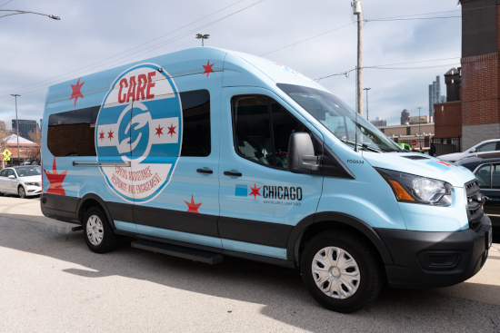 CARE van and team