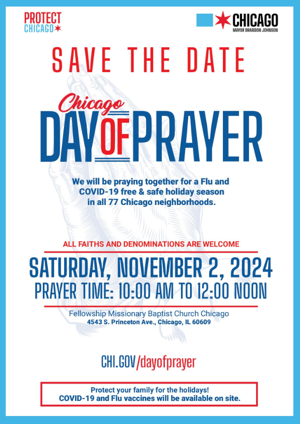 2024 Chicago Day of Prayer Flyer