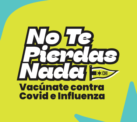 banner - No Te Pierdas Nada - COVID & Flu vaccination campaign