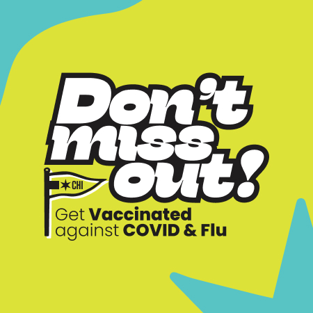 banner - Don't Miss Out! COVID & Flu vaccination campaign