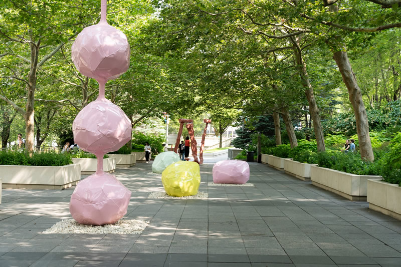 Stonehenge by Franz West (Photos by Nick Albertson)