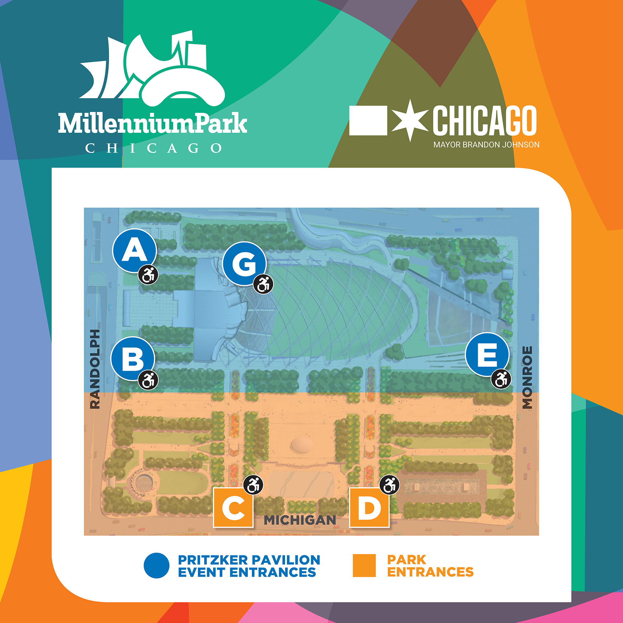 millennium park map