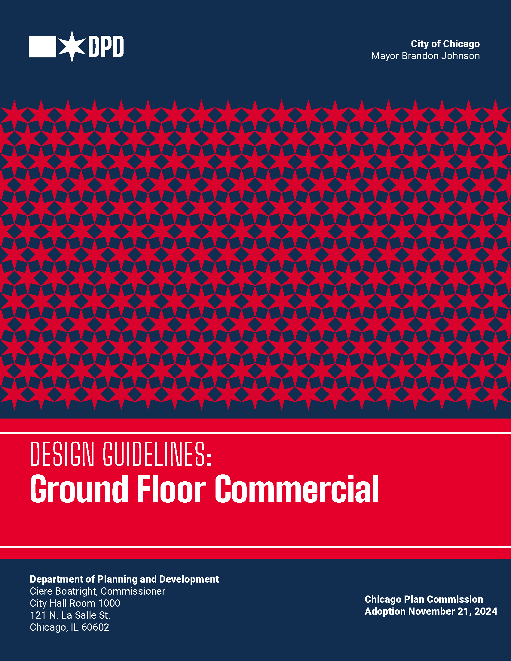 Design Guidelines: Ground Floor Commercial