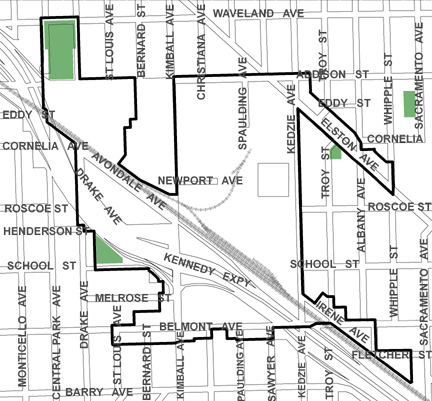 City of Chicago :: Kennedy/Kimball TIF