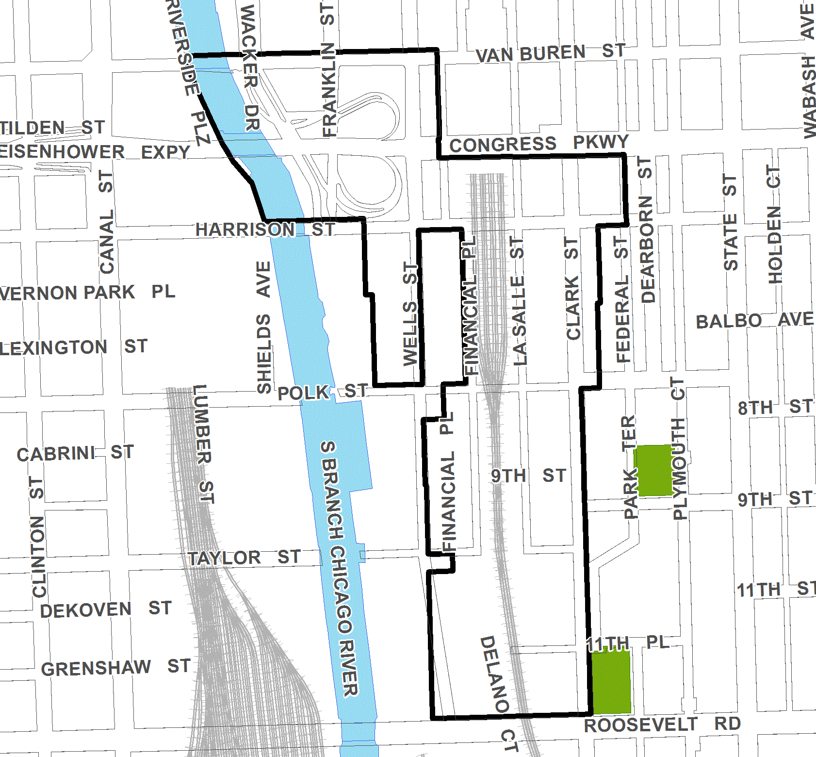 City of Chicago :: North Side TIF District Map