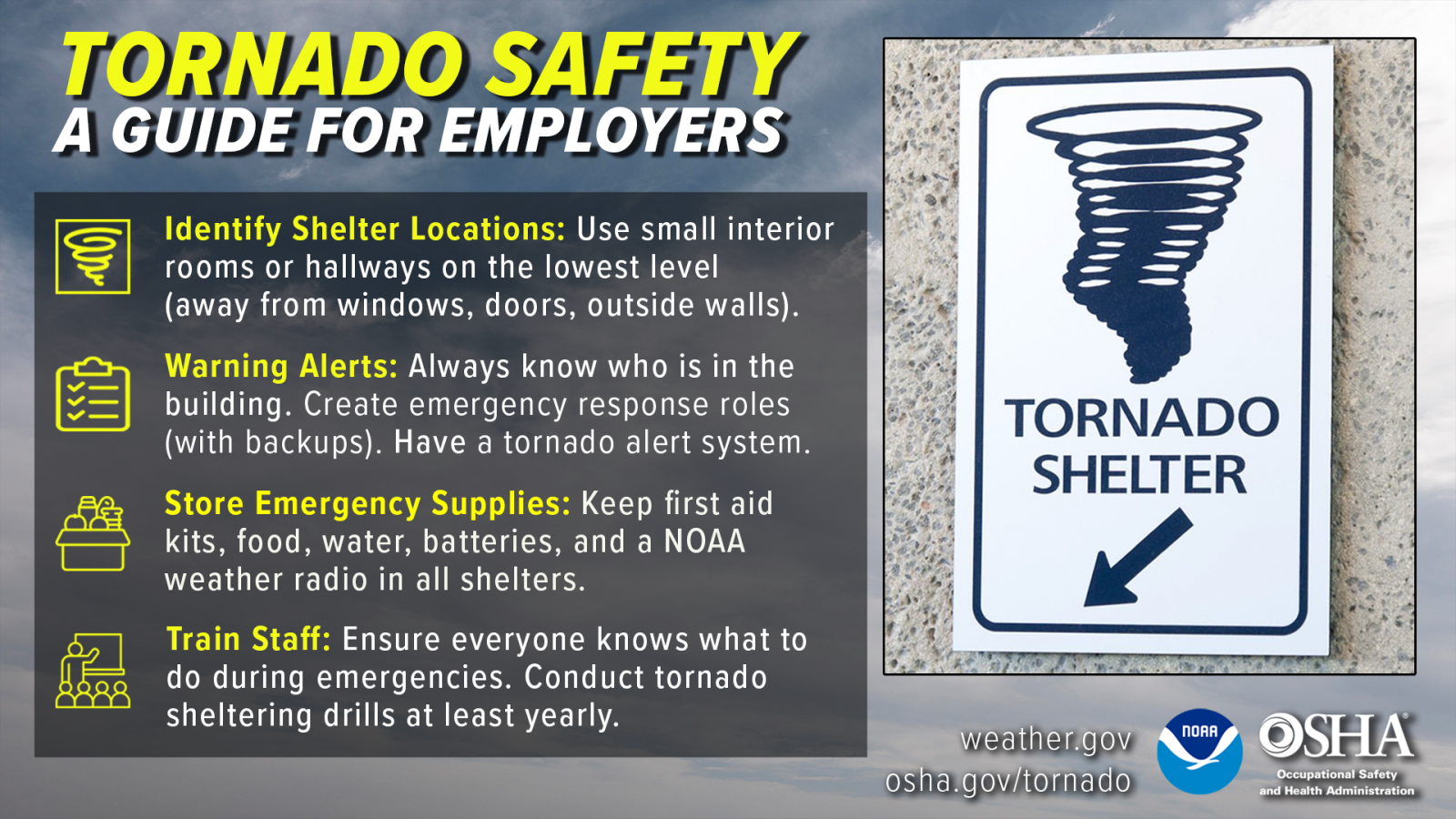 OEMC Tornado Employer Tips