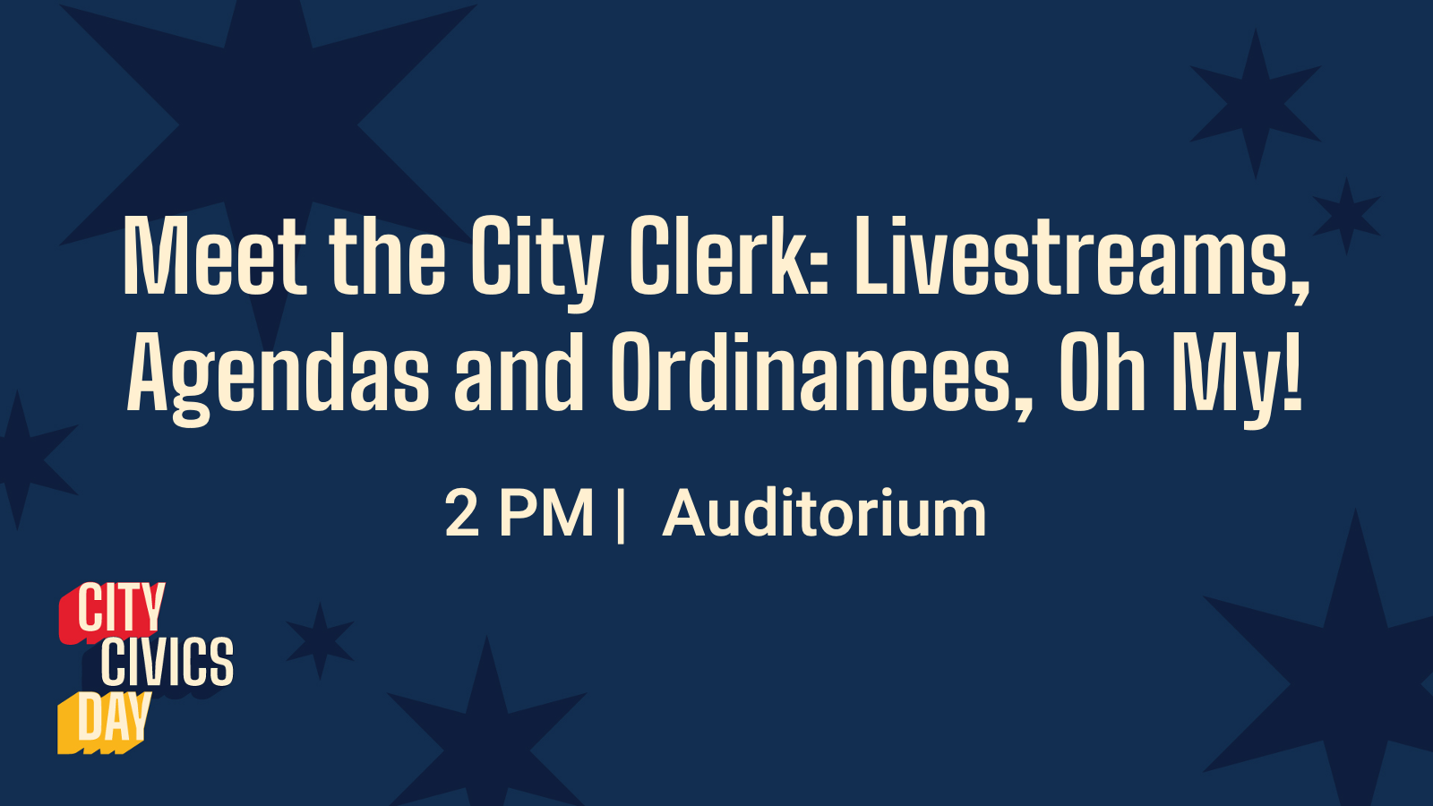 Meet the City Clerk: Livestreams, Agendas and Ordinances, Oh My!