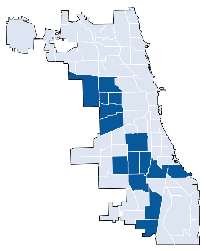 Chicago Community Action Network Map